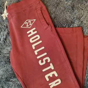 Hollister Burgundy sweats